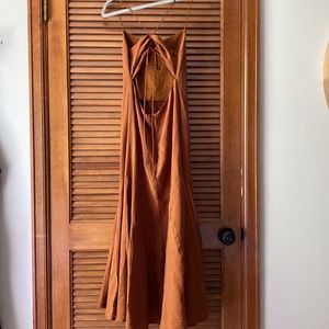 Brand NWT H&M open back dress